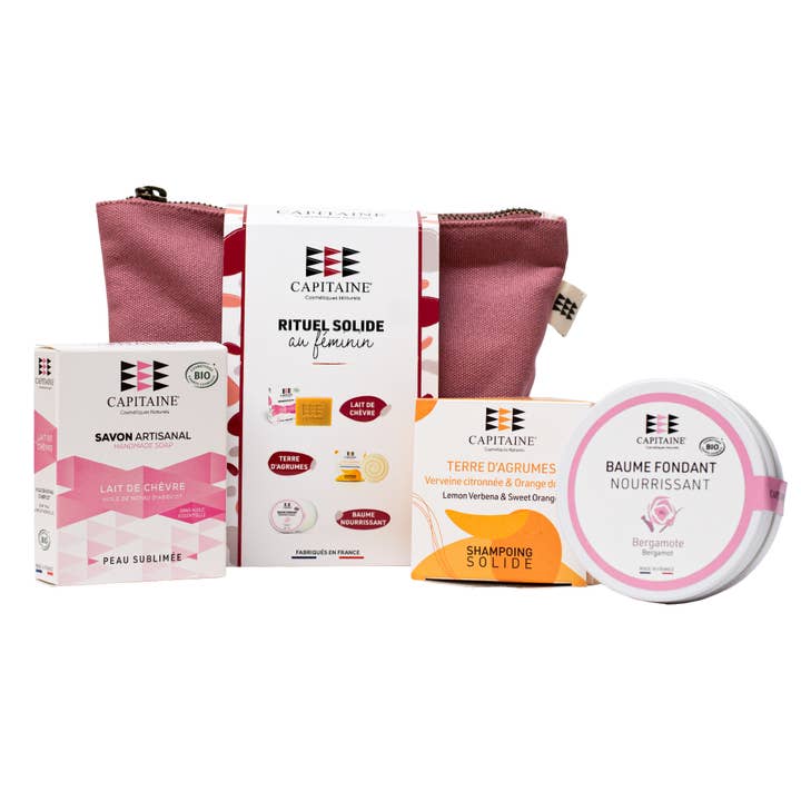 Boxes - Solid feminine ritual for wholesale by Capitaine Cosmétiques
