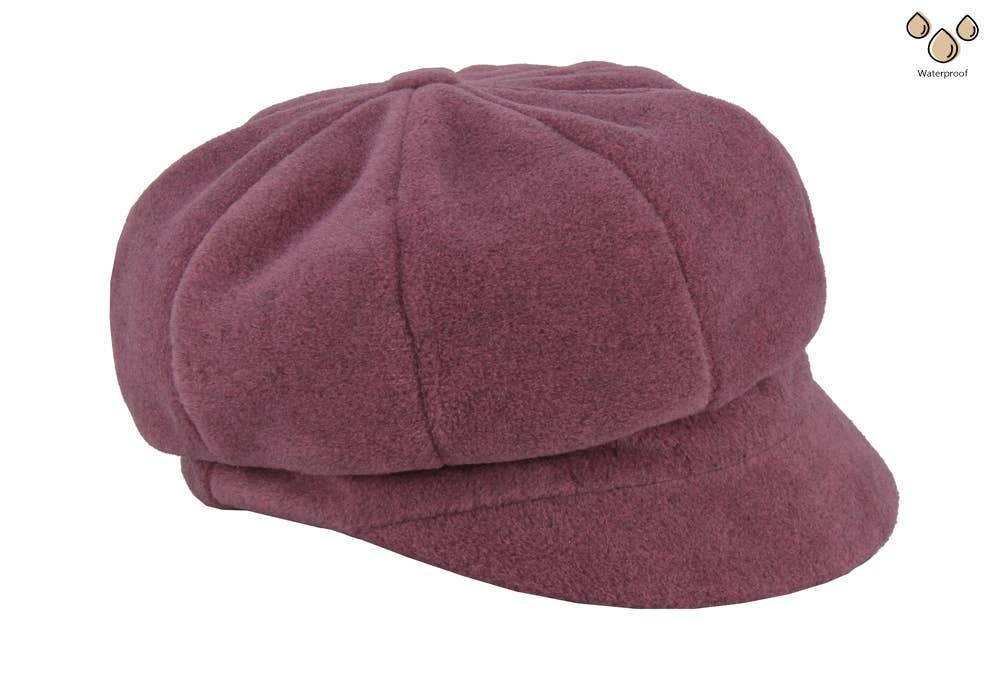 M BY FLECHET - ESSENTIALS - ALP1 - Wholesale Newsboy/Schoolboy Hat - Women's - Gavroche Polar Waterproof Cap - 2Hs170