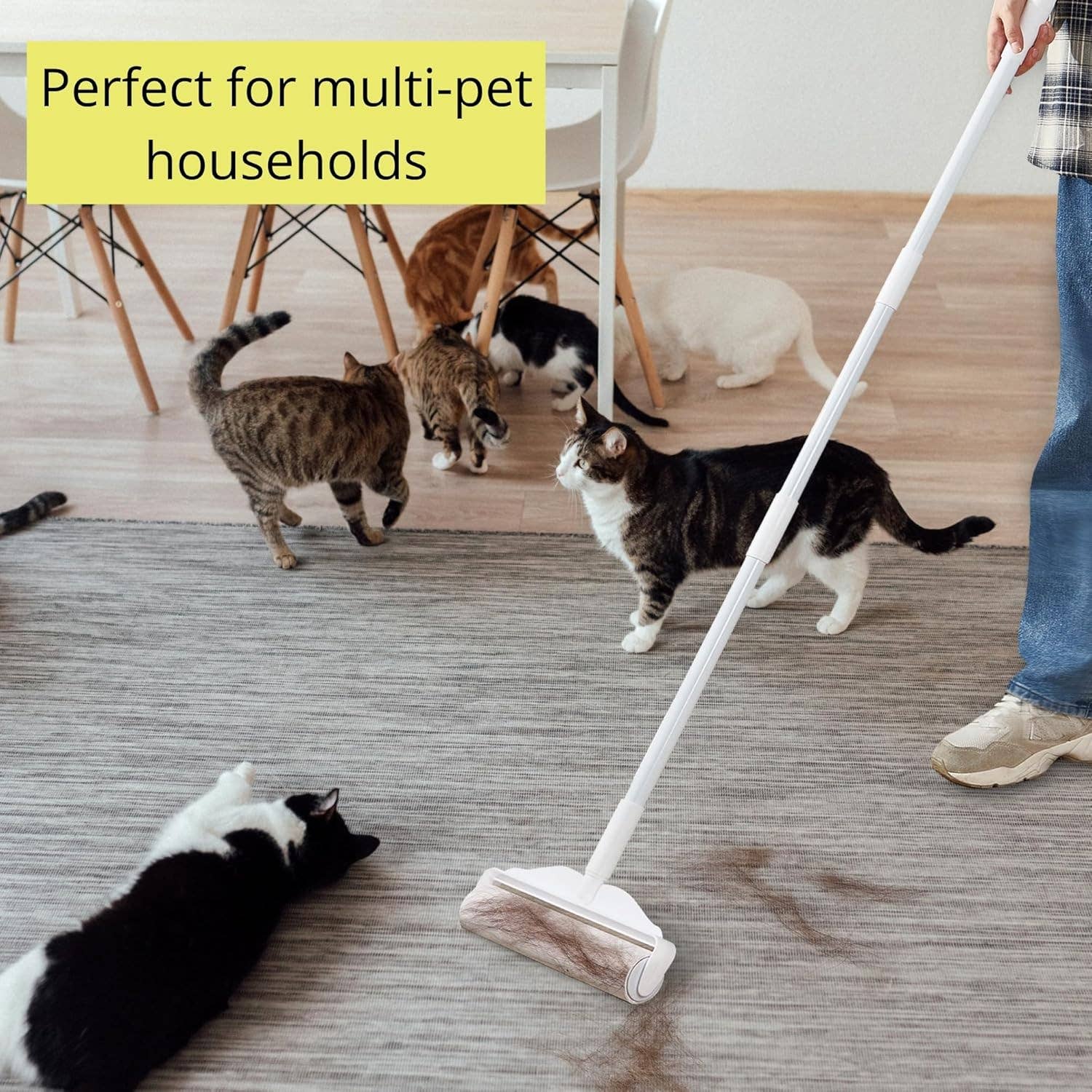 True & Tidy - Wholesale Lint Roller - Large 48 Inch Sticky Lint Roller Refills 2