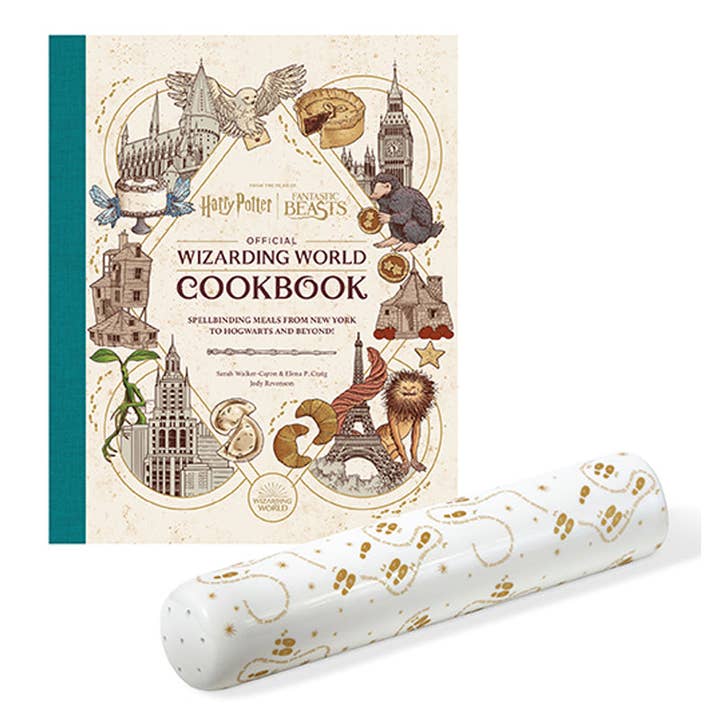 Insight Editions - #1 Pop Culture Publisher - Wholesale Cookbooks & Food - Harry Potter Fantastic Beasts:Cookbook & Rolling Pin Giftset1