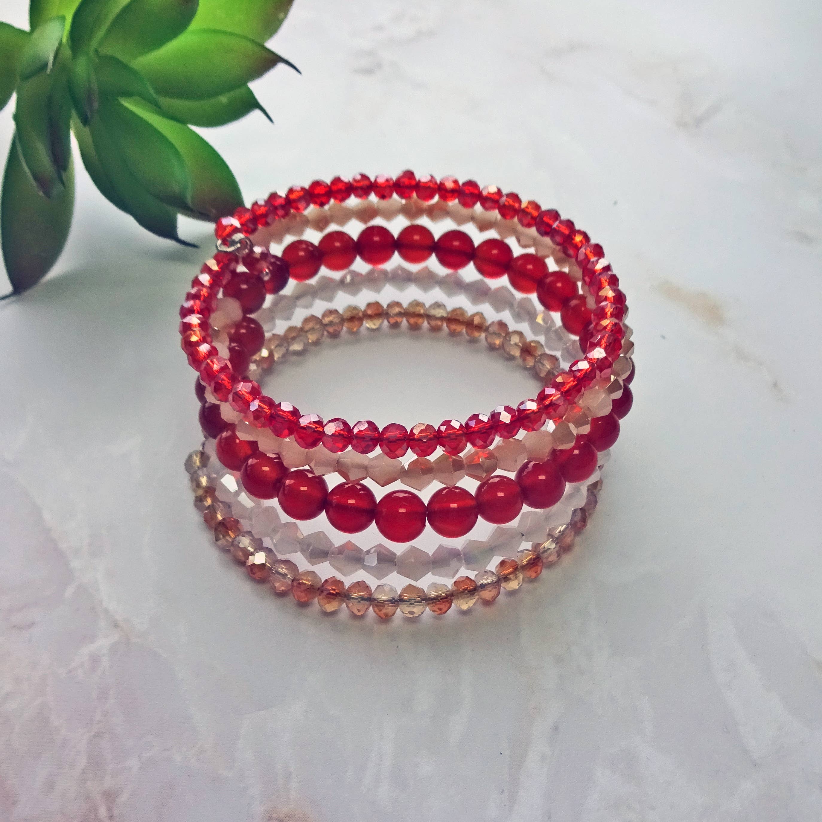 IST Jewelry – wholesale Beaded bracelet – Memory Wire Bracelets9