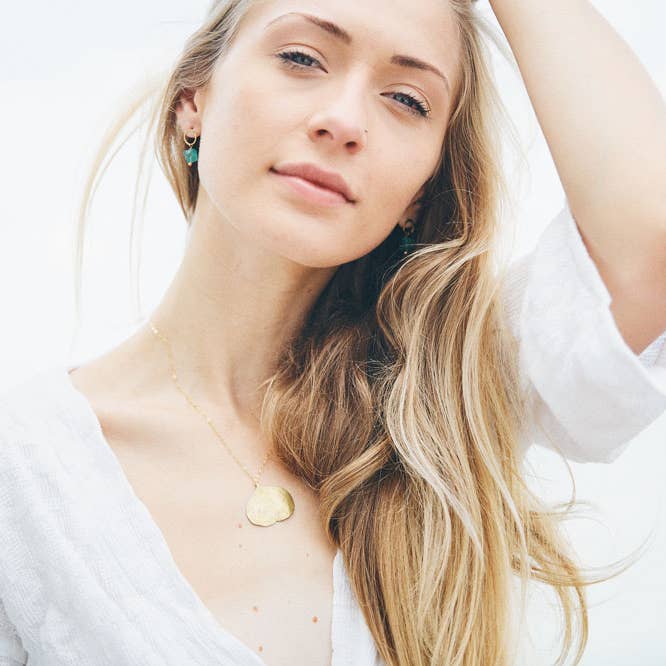 Eucalyptus Necklace for wholesale by Nancy Nelson Jewelry