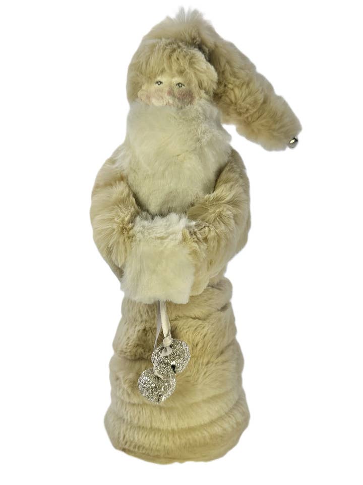 Papai Noel Travesso com Sinos - Pele de Noz por atacado de Sherri's Designs