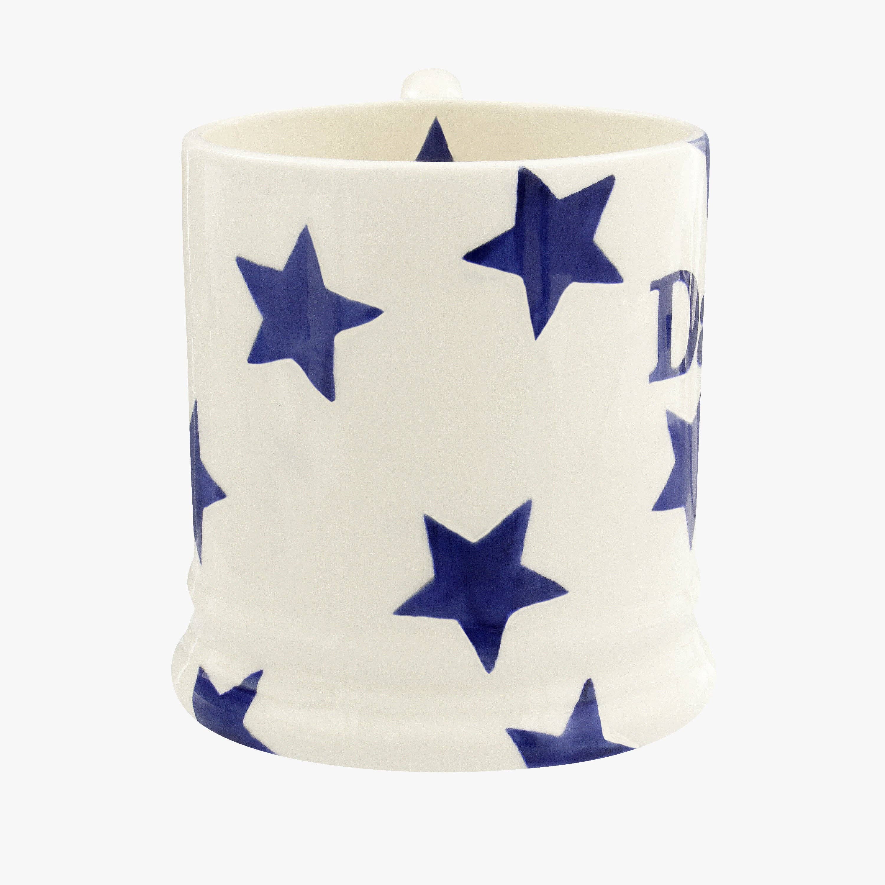 Emma Bridgewater - Wholesale Coffee Mug - Blue Star Daddy 1/2 Pint Mug3
