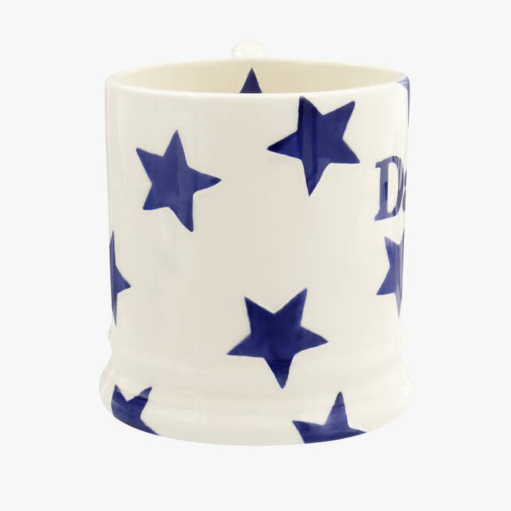 Emma Bridgewater - Wholesale Coffee Mug - Blue Star Daddy 1/2 Pint Mug3