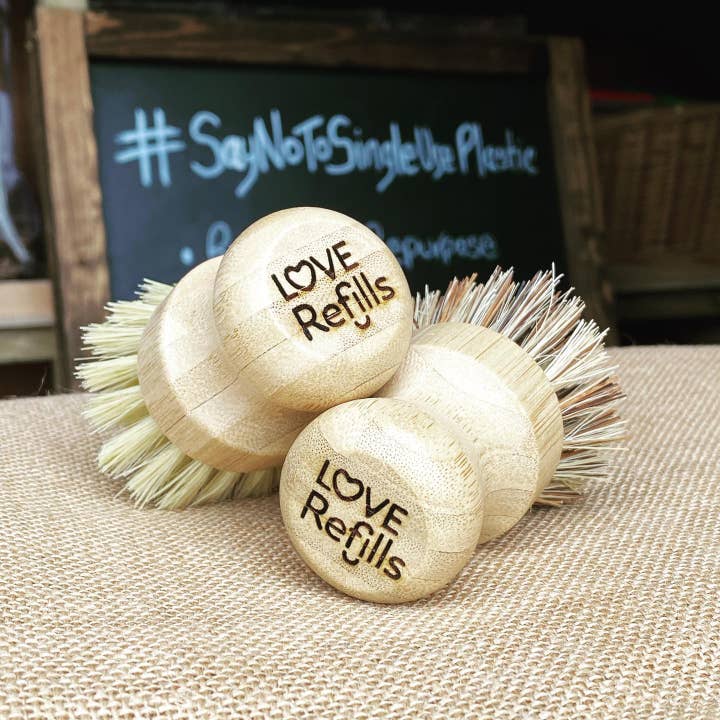 ecojiko - Wholesale Cleaning Brush - Customised Pot Scrubbers (pair) - YOUR LOGO