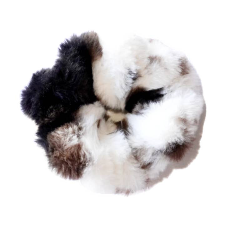 Scrunchie - Fluffy Cow for engroshandel hos Steph & Joe Art Co.