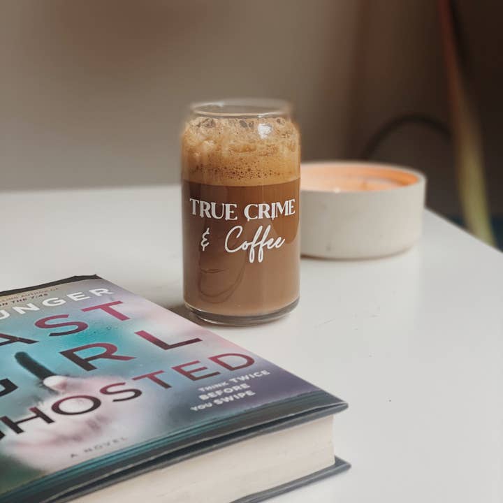 True Crime Glass Cup for wholesale by Nomadic Roots