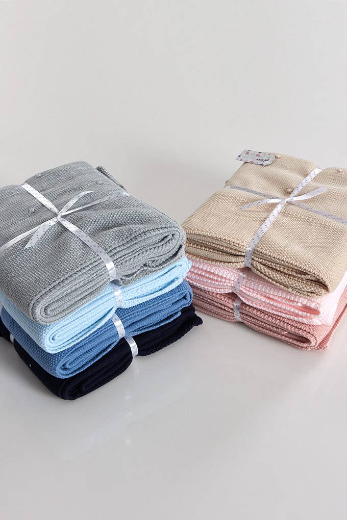 Amorim Gerações, LDA - Wholesale Bedding Blanket - Kids & Baby - Baby Acrylic Pompoms Blanket 163P2