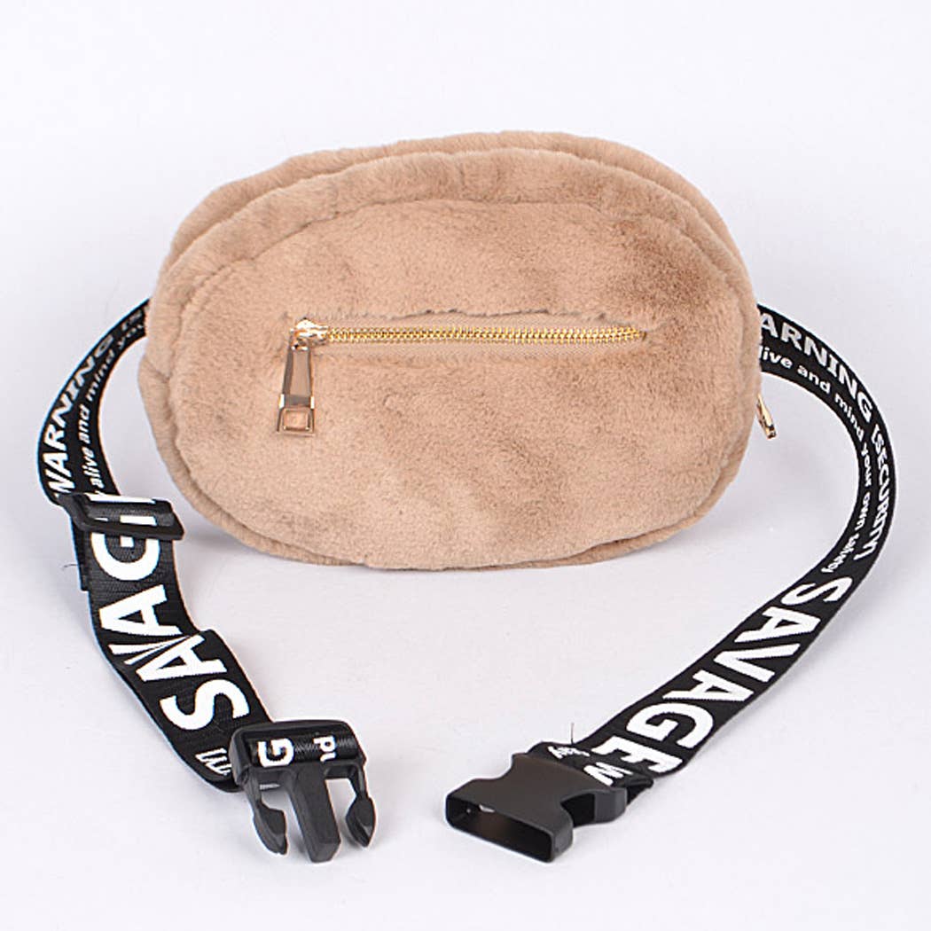 3AM BY H&D ACCESSORIES – wholesale Midjeväska - Dam – Cutie Fuskpäls Fanny Pack7