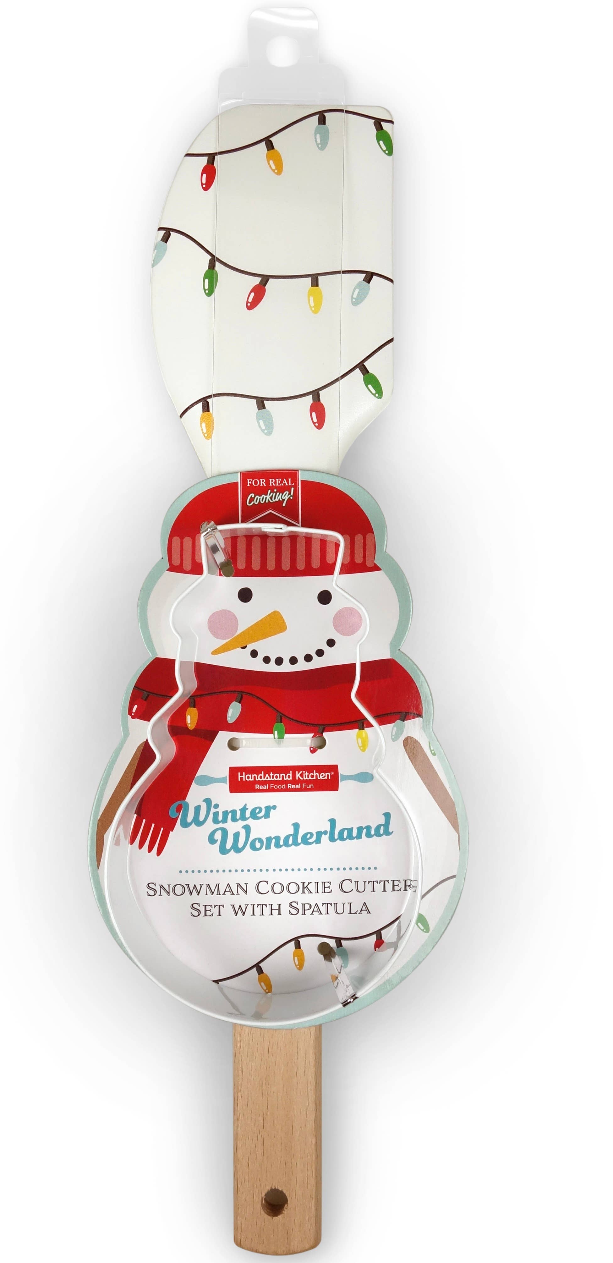 Handstand Kitchen - Wholesale Cookie Cutter - Winter Wonderland Snowman Cookie Cutter Set with Spatula0