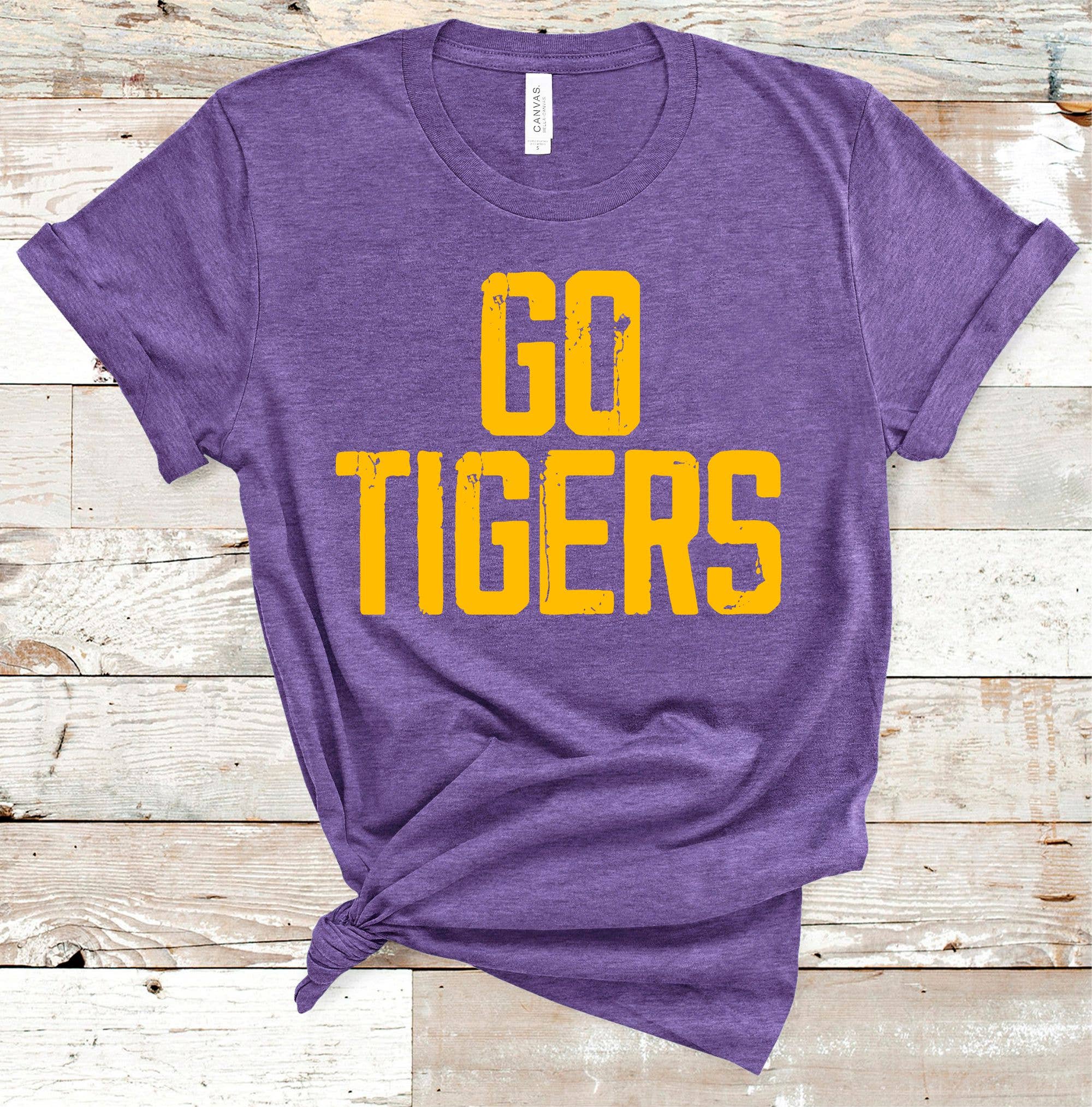 American Threadz Apparel - Vente T-shirt sérigraphié – femme - T-shirt Go Team personnalisé4