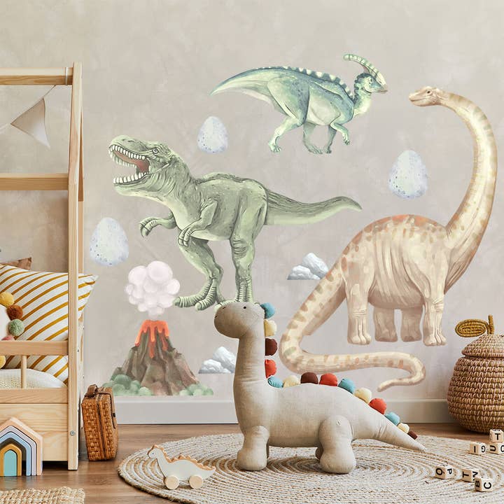Wall Sticker | Dinosaurs I for wholesale by Pastelowe Love - wall sticker & wallpaper co.