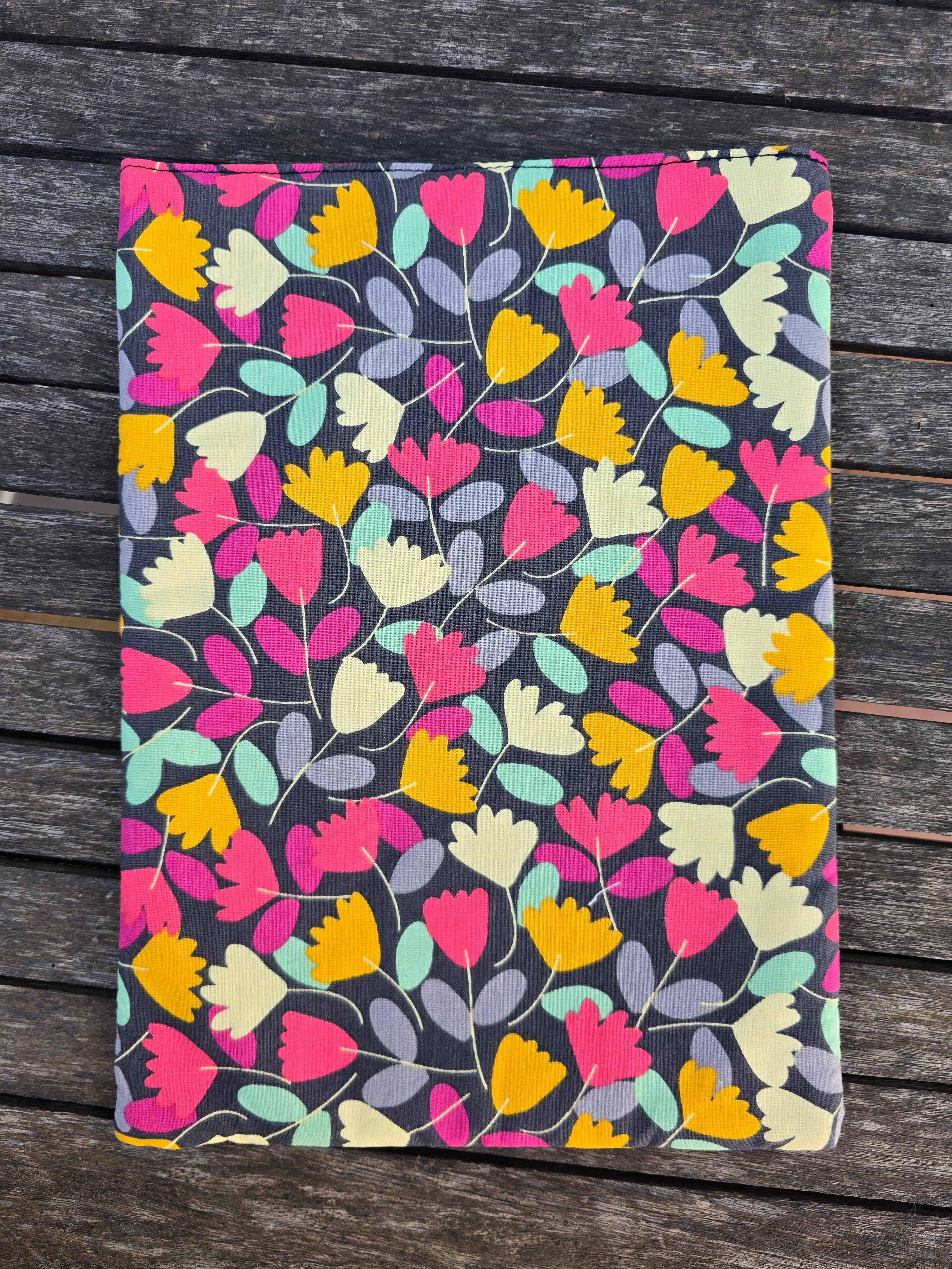 laubelgo - Wholesale Book Cover - Padded book cover with bright colored flowers3