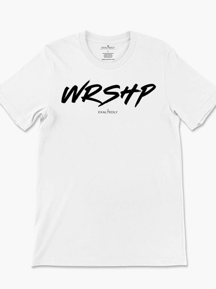 WRSHP Unisex Tee for wholesale by Exaltedly