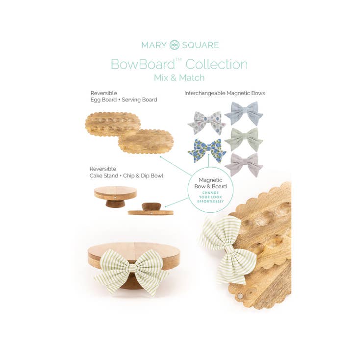 Shelf Talker Bow Board for wholesale by Mary Square
