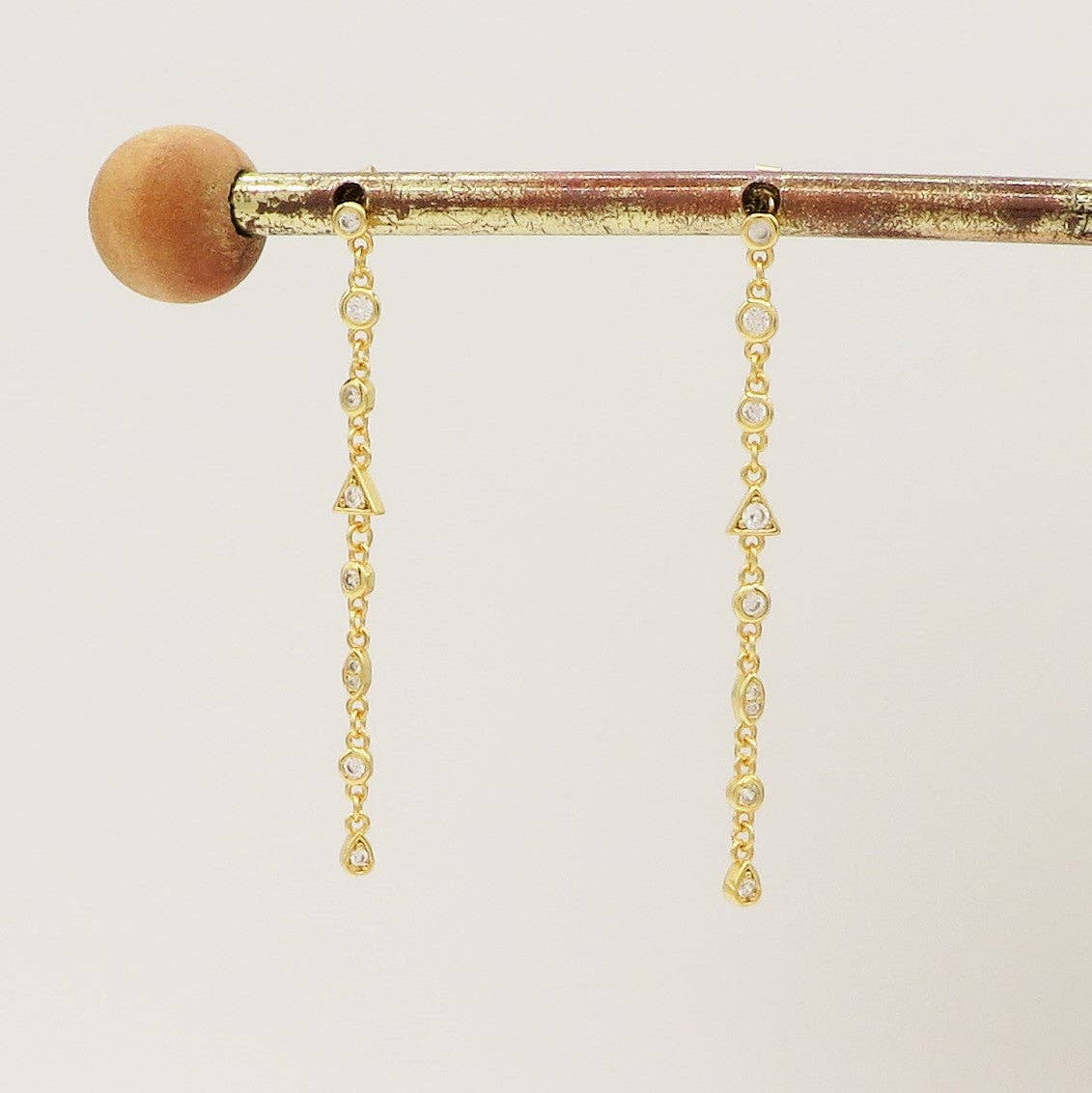 Daemon srls - Wholesale Dangle Earrings - FAIRY ~ paio Orecchini ARGENTO 925 pendenti zirconati1