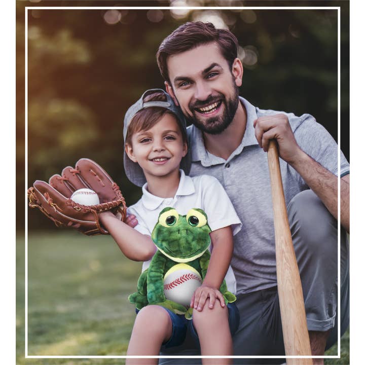 Cota Global - Wholesale Stuffed/Plush Toy - Kids & Baby - Plush Baseball - Super Soft Plush - Squat Frog5