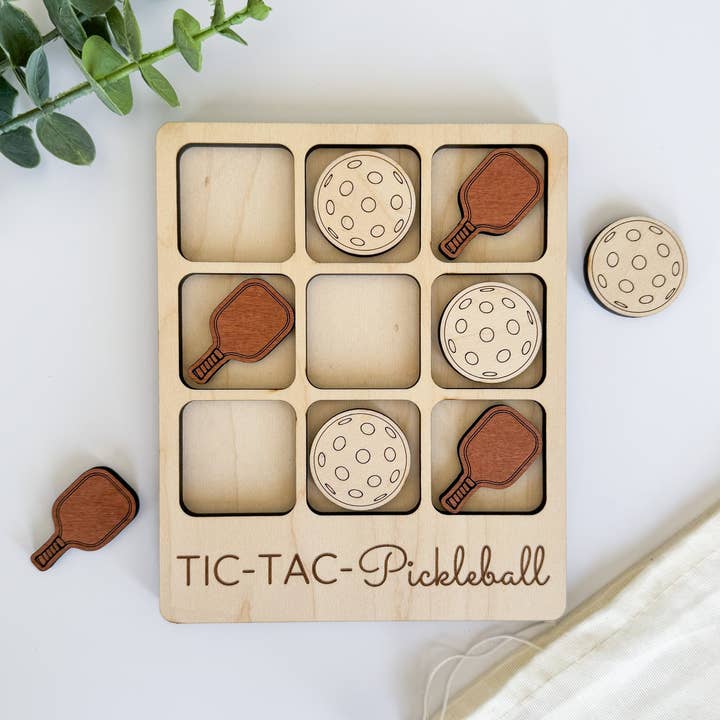 Pickleball Tic-Tac-Toe Game - Sport Game for wholesale by Birch House Games & Gifts