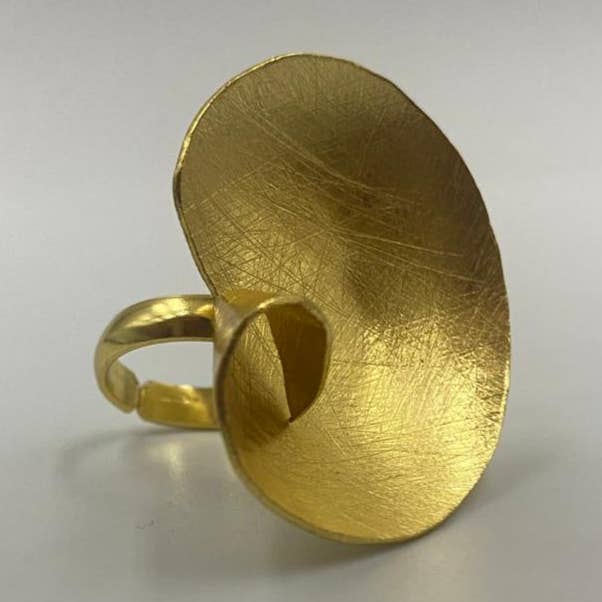 ELBA ringe belagt med guld - Design med karakter for engroshandel hos LA MAR