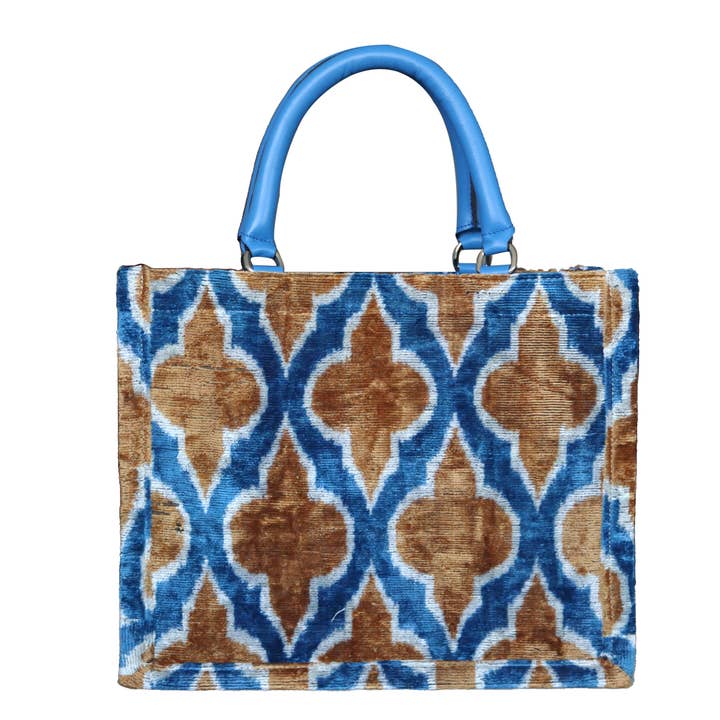 Medium Tote Bag med Läderhandtag 090 för wholesale av MIASETA