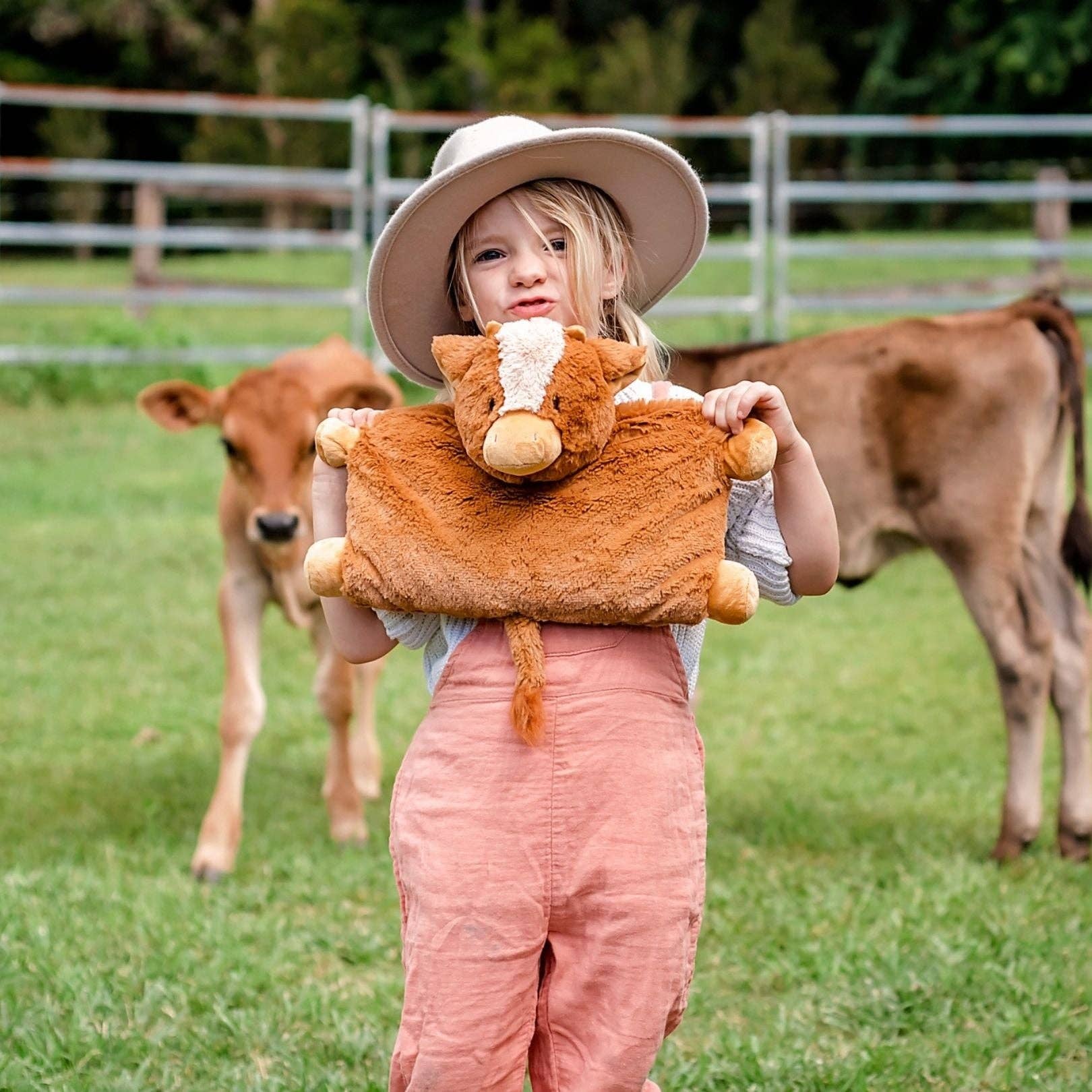 OB Designs Australia - Vente Peluche – enfant et bébé - Peluche Billy Cow2