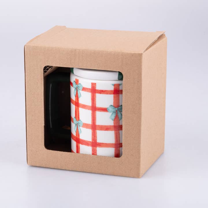 VdE Tivoli 1996 - Wholesale Drinking Glass/Cup - XMAS FIOCCHI MUG 420 ML 2 ASS A4