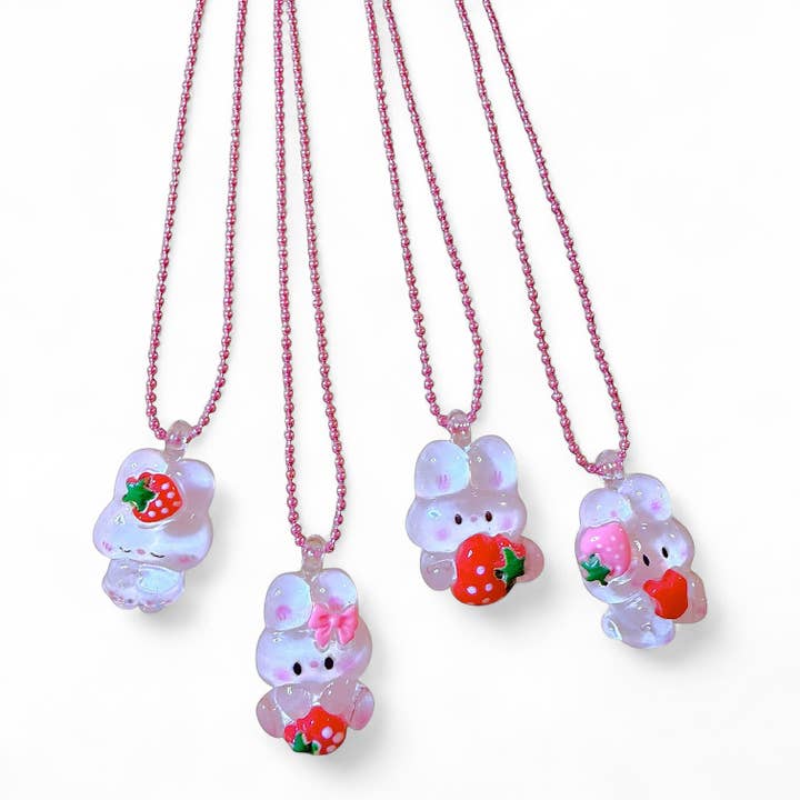 Pop Cutie Jelly Bunny barnhalsband handgjort påsk för wholesale av Pop Cutie Accessories & Gifts - Europe