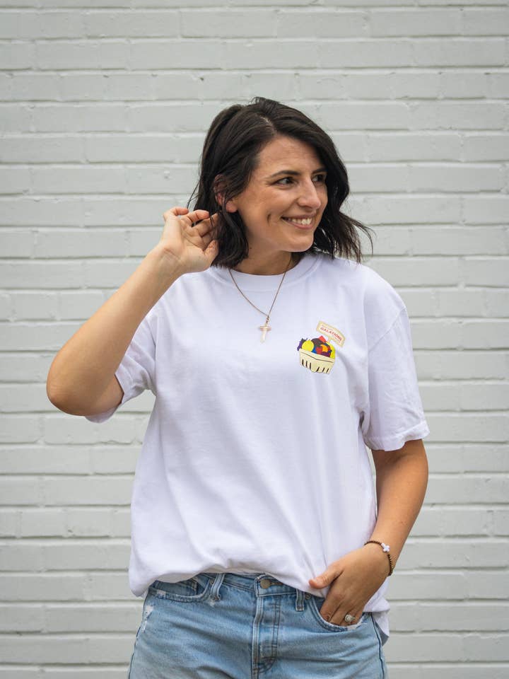 Fruit of the Spirit Christian T-Shirt | Galatians 5:22–23 for wholesale by Salt + Light Design Co.