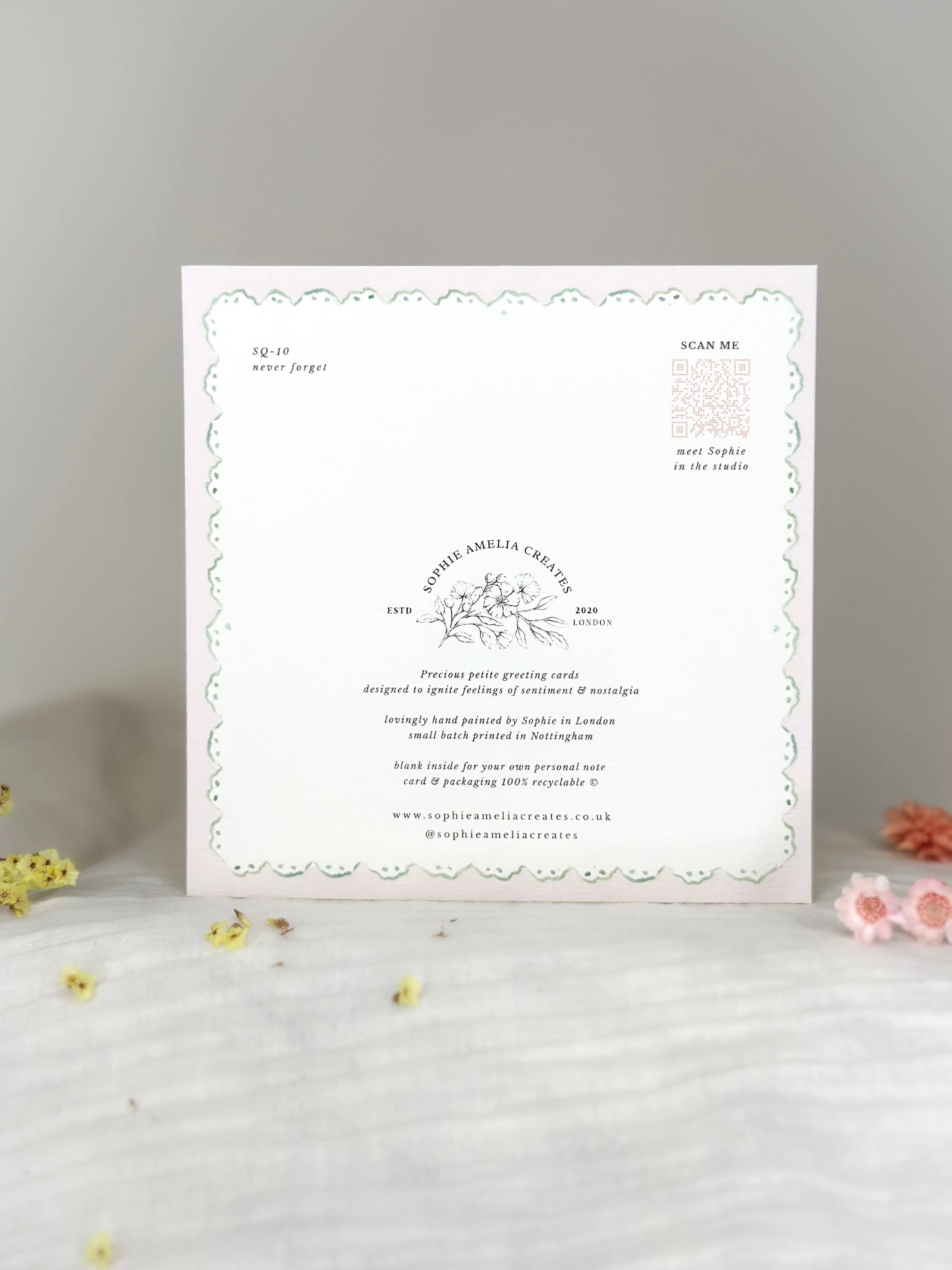 Sophie Amelia Creates - Wholesale Love Card - Never forget how loved you are card1