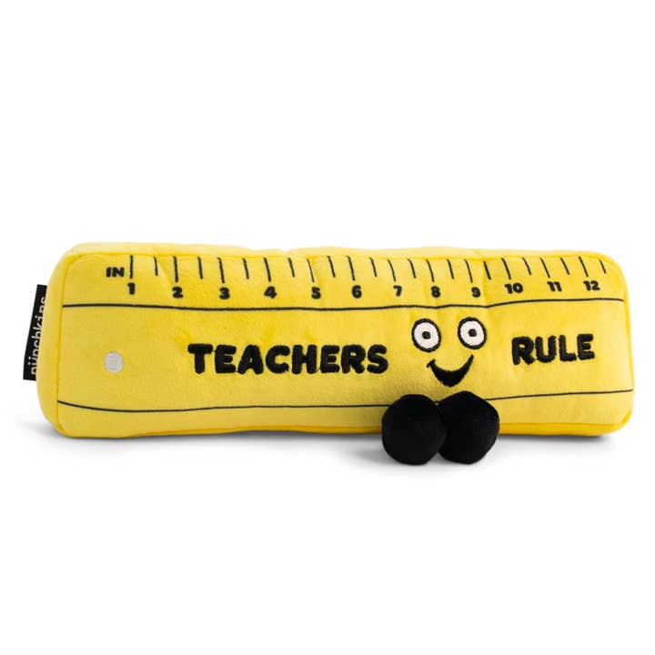 Punchkins - Wholesale Stuffed/Plush Toy - Kids & Baby - Teachers Rule Plush Ruler Teacher Gift Toy Funny Cute