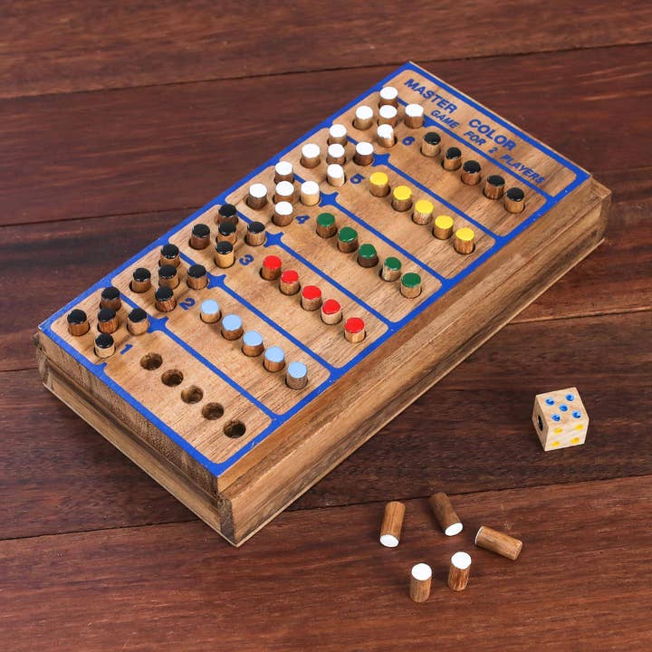 NOVICA Code Breaker Wood game for wholesale by NOVICA