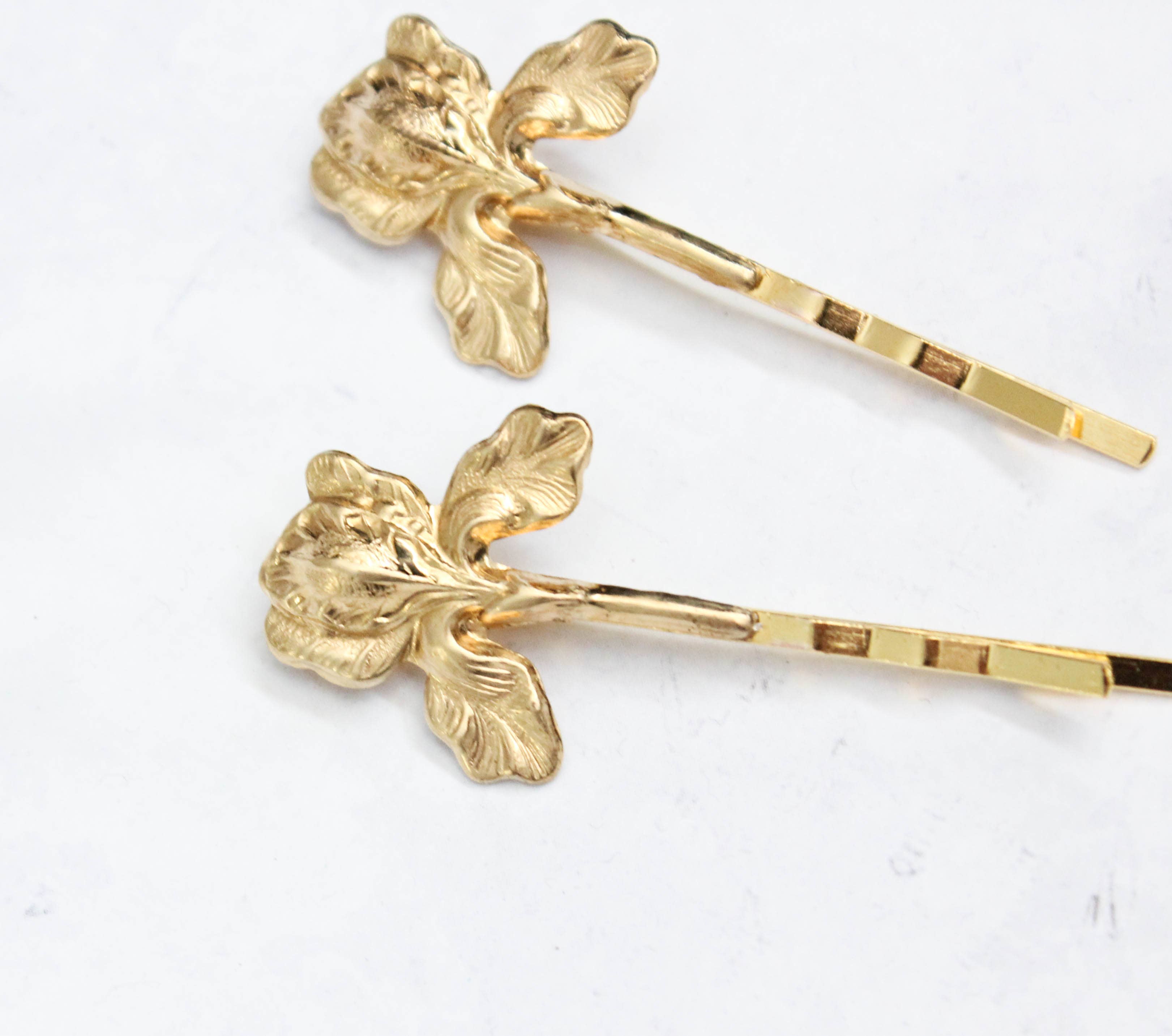 A Pocket of Posies - Wholesale Bobby Pin - Women's - Iris Bobby Pins -  Set of Two Pins3
