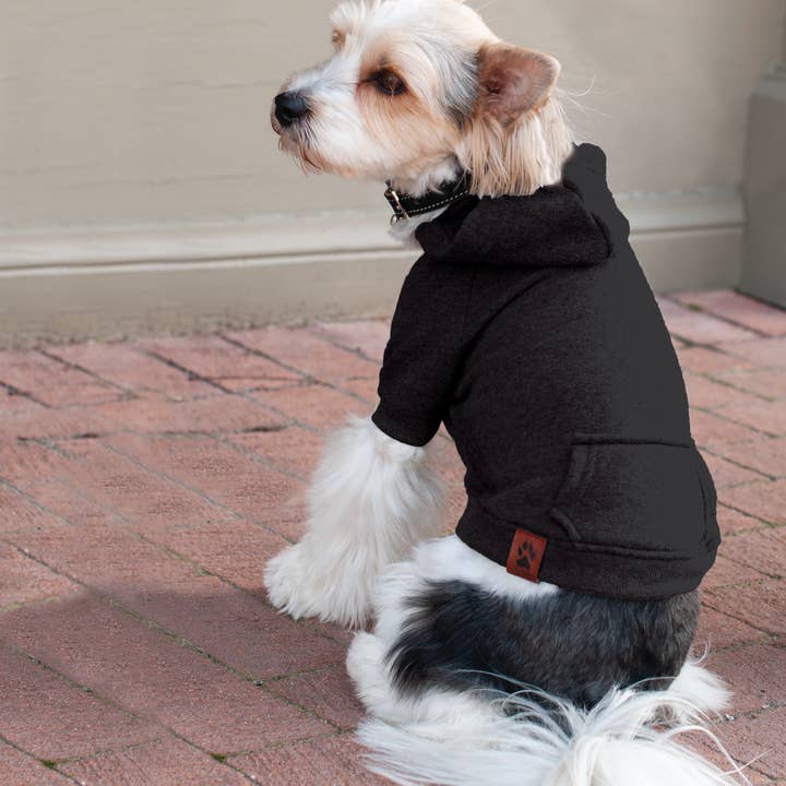 Shedrow K9 Brentwood Dog Hoodie - Black for wholesale by Shedrow K9