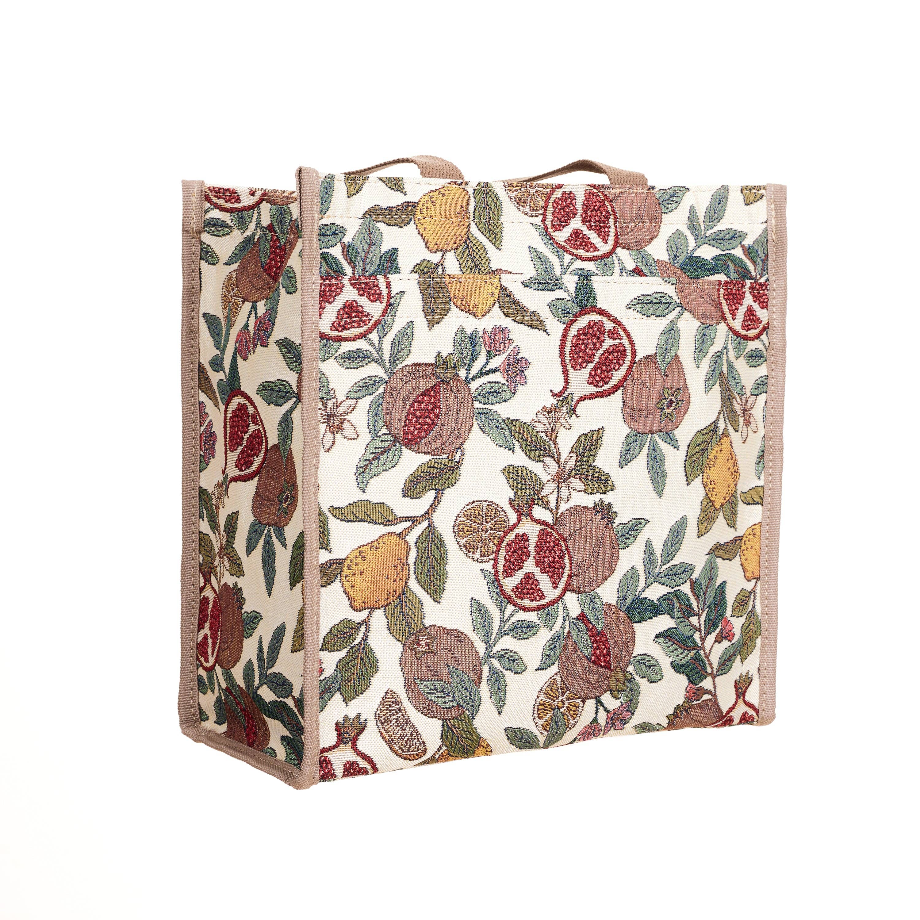 Signare Tapestry – wholesale Grocery/shopping bag – Pomegranate & Lemon - Shopper Bag1