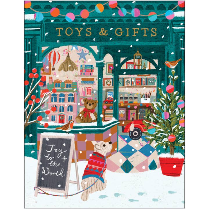 Biglietto di Auguri del Negozio di Giocattoli per la vendita all'ingrosso da parte di Studio Eleven Papers