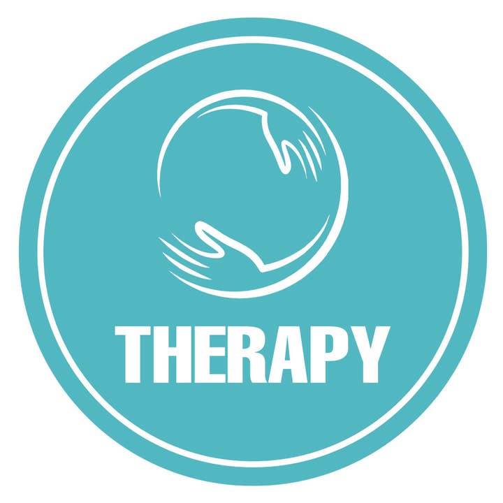 Panneau mural ou de porte Circle Plus Therapy | Installation facile | Signalétique pour entreprises et studios pour la vente par All Quality