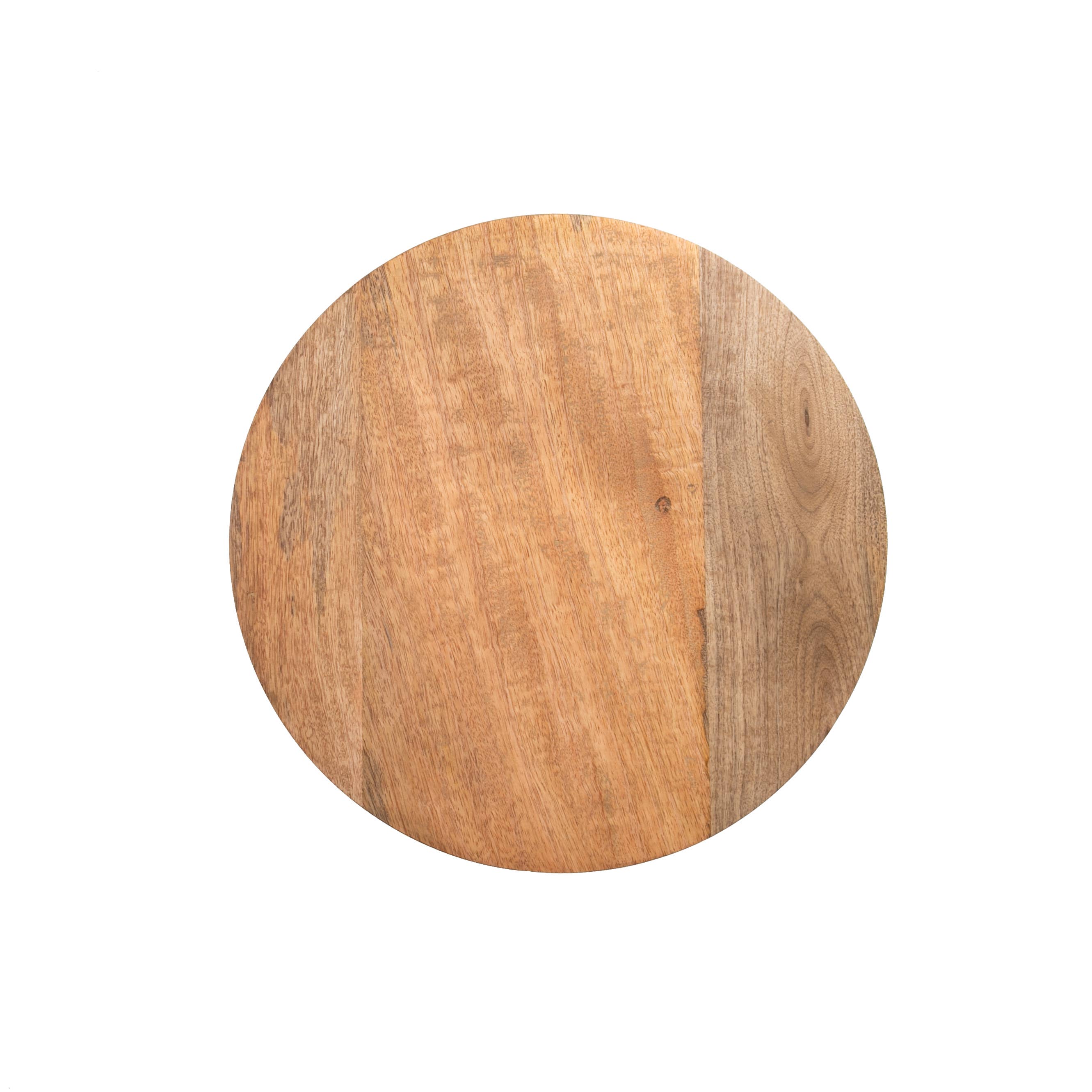 Valor Home Goods - Wholesale Flatware Serving Piece - Hand-Crafted Farmhouse Round Footed Serving Board8