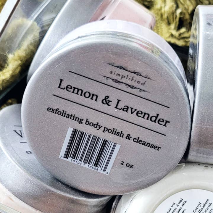 2oz Body Polish for wholesale by Simplified Soap