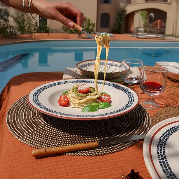 Novastyl - Wholesale Dinner Plate - Amatxi pasta plate
28cm in white earthenware2