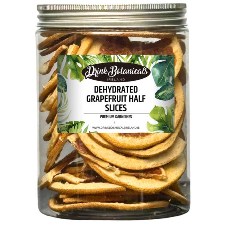 Drink Botanicals Ireland - Wholesale Dried/dehydrated fruit - Dehydrated Dried Grapefruit Half Slices3