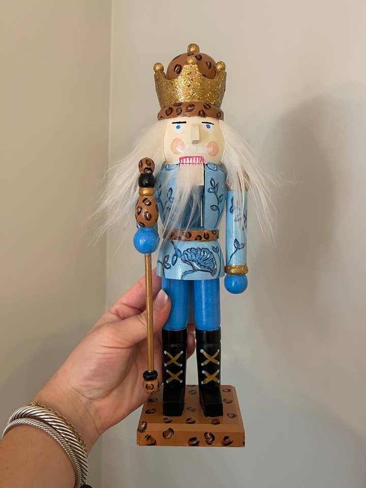 blue and bramble nutcracker for wholesale by millie b & co