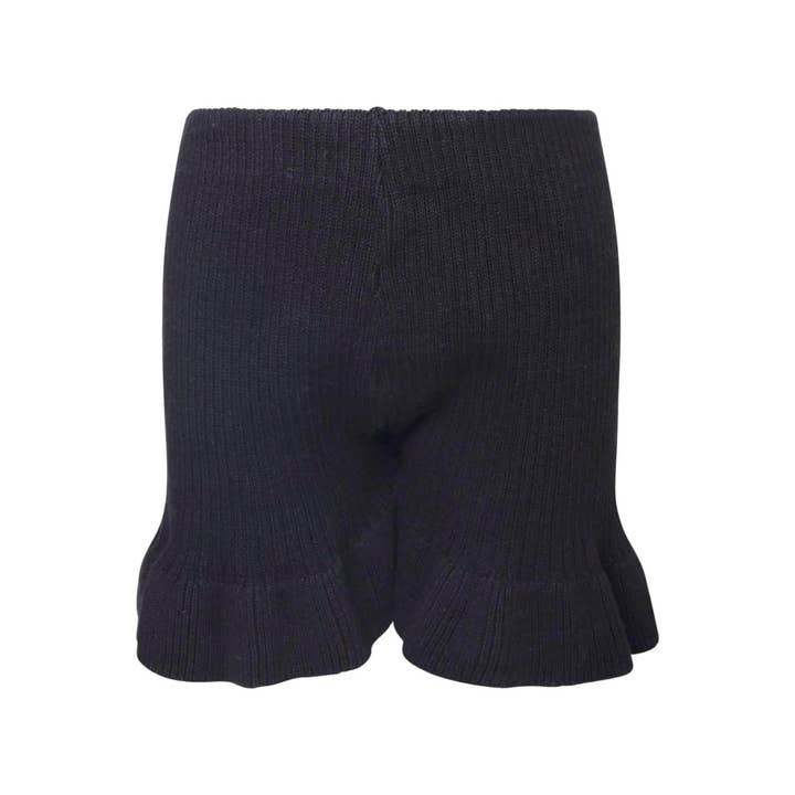 Sorte strikkede strandshorts for engroshandel hos Infantium Victoria