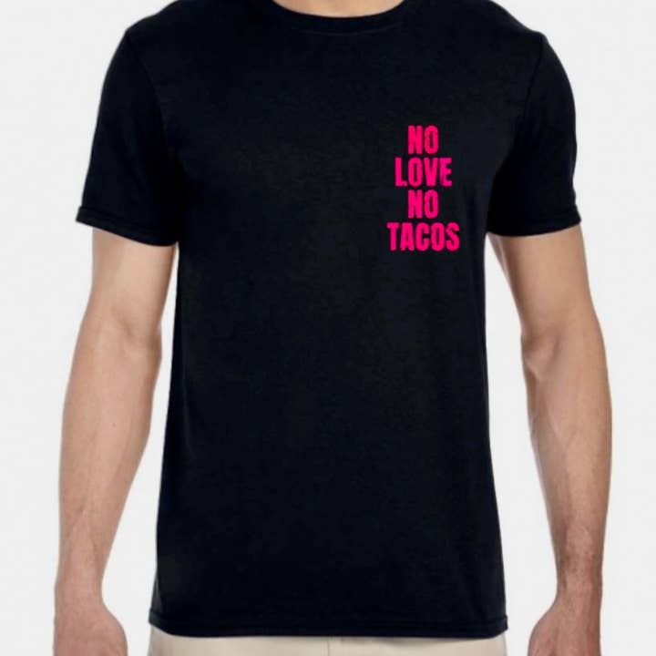 Axle Rose Co - Wholesale Sublimation Transfer - Pocket No Love No Tacos transfer