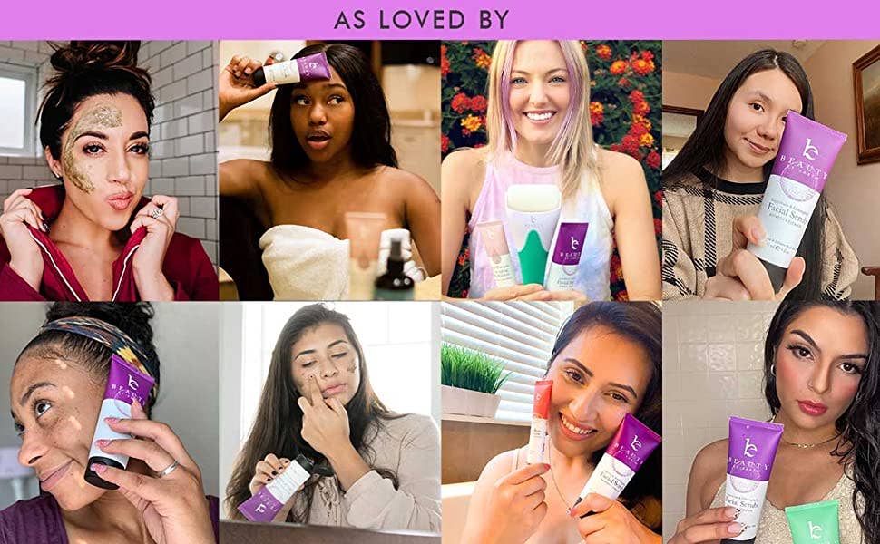 Beauty By Earth - Wholesale Facial Exfoliant/Scrub - Exfoliating Face Scrub & Wash 4oz (2 in 1)8