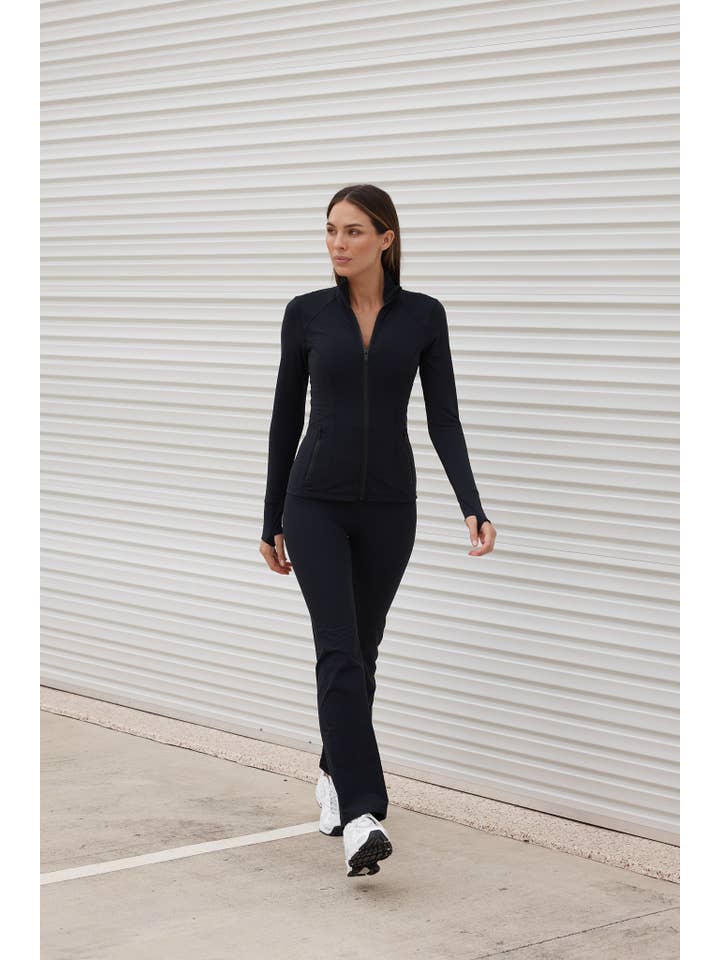 Noir Confort essentiel | Veste Pavement noire en vente sur Faire8