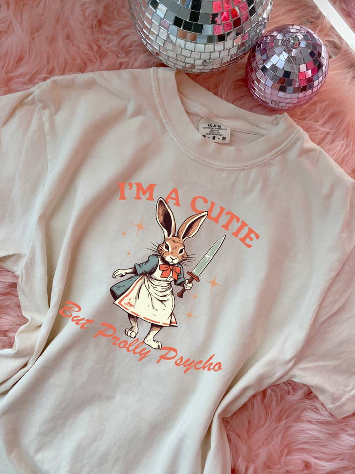 I'm a cutie but a psycho tee (Copy) for wholesale by Kalei's Creations