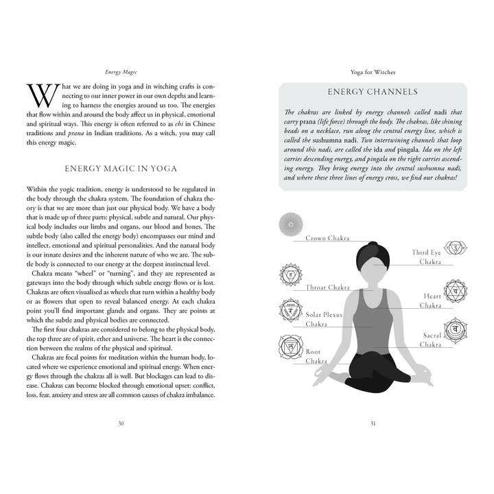 Red Wheel/Weiser LLC - Wholesale Body, Mind & Spirit - Yoga for Witches (Illustrated Ed.): Revised & Expanded Ed.2