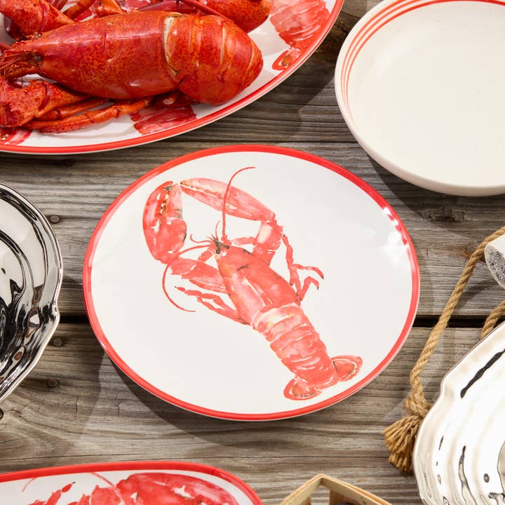 Certified International - Wholesale Dinner Plate - Beach House Lobster Dinner Plate 11"4