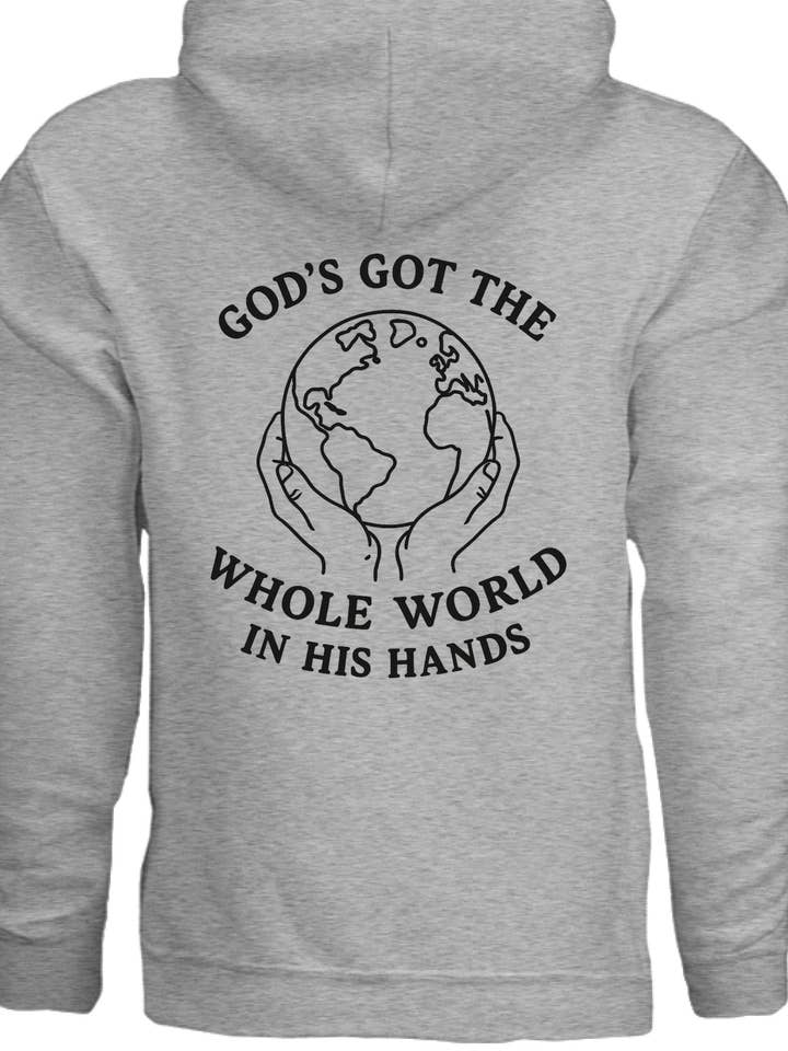Whole World hoodie for wholesale by Wranglin' Daisies LLC